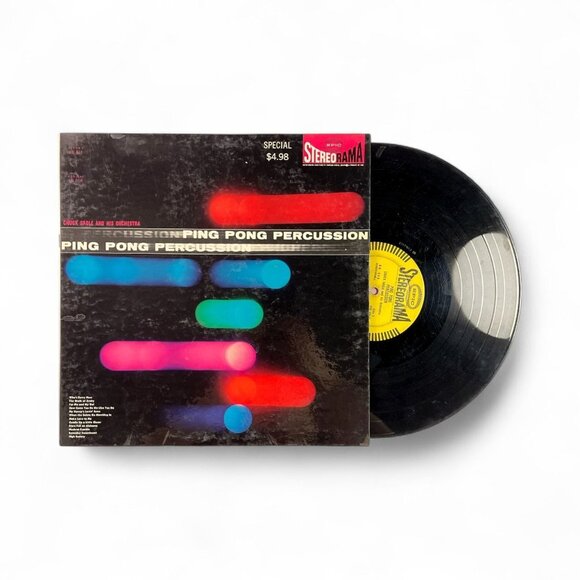 Chuck Sagle & His Orchestra – Ping Pong Percussion (Epic StereOrama BN 568) – LP - Picture 1 of 4